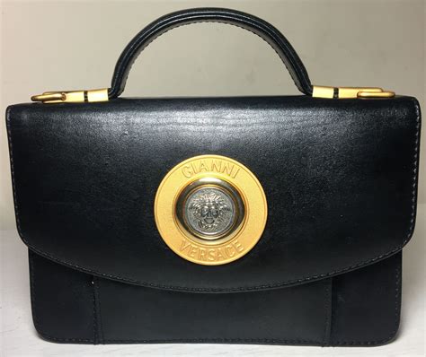 gianni versace black bag.